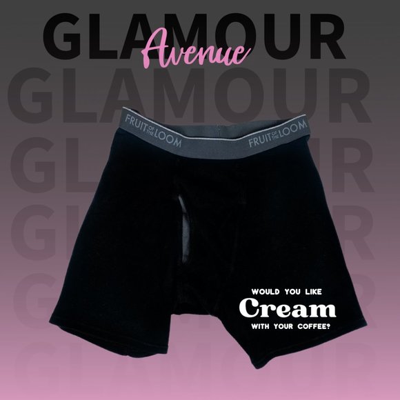 Fruit of the Loom Other - ✨ NEW - "Cream with your coffee?" Men's Boxer Briefs ✨ S - XXL"
